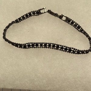 Beautiful Vintage Black 8” bracelet
